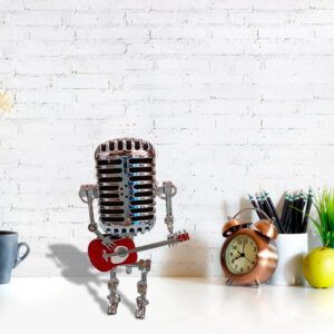 Vintage Microphone Robot Lamp3.jpg