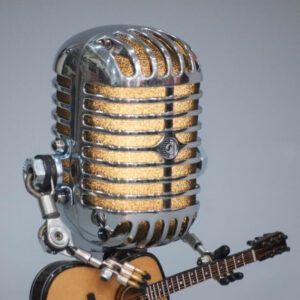 Vintage Microphone Robot Lamp7.jpg
